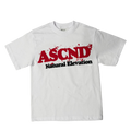 "RAW ASCND" CROPPED T-SHIRT (PUFF PRINT)
