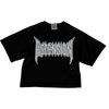 "METAL" CROP TOP