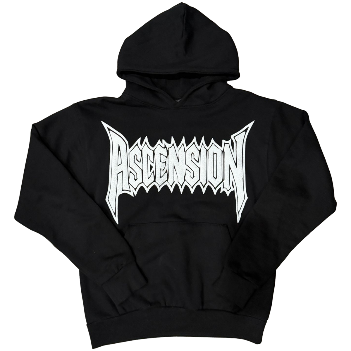 "METAL" HOODIE (PUFF PRINT)