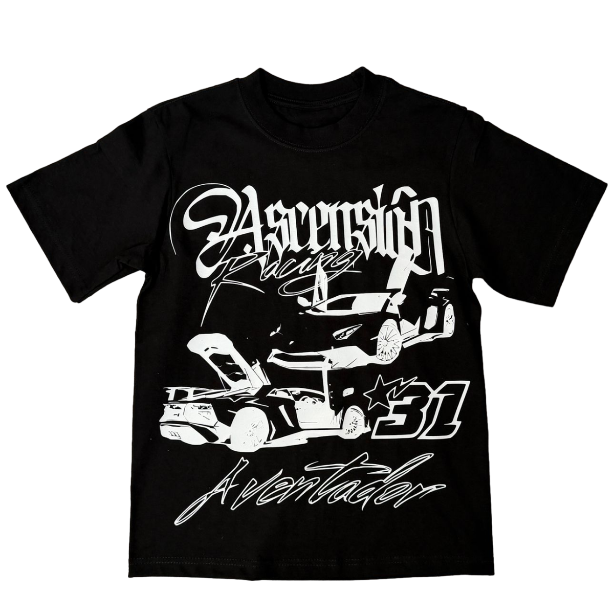 "AVENTADOR" CROPPED T-SHIRT