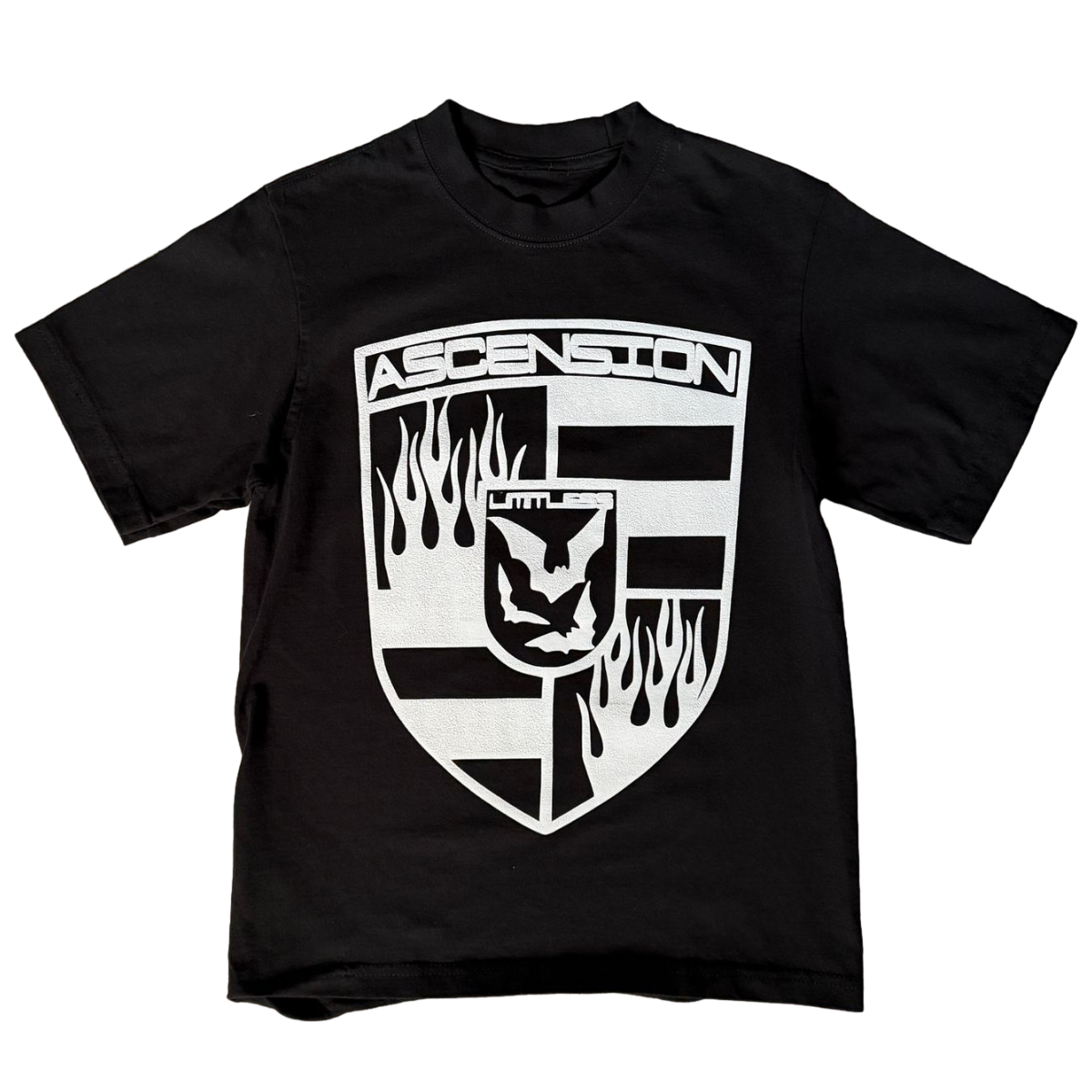 "PORSCHE" CROPPED T-SHIRT