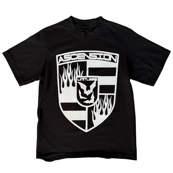 "PORSCHE" CROPPED T-SHIRT