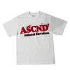 "RAW ASCND" CROPPED T-SHIRT (PUFF PRINT)