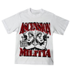 "ASCENSION MILITIA" CROPPED T-SHIRT