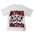 "ASCENSION MILITIA" CROPPED T-SHIRT