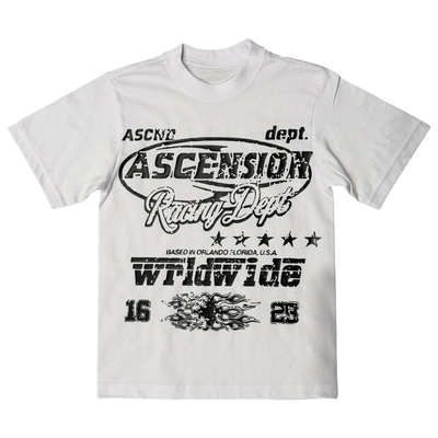 "ASCND RACING DEPT" CROPPED T-SHIRT