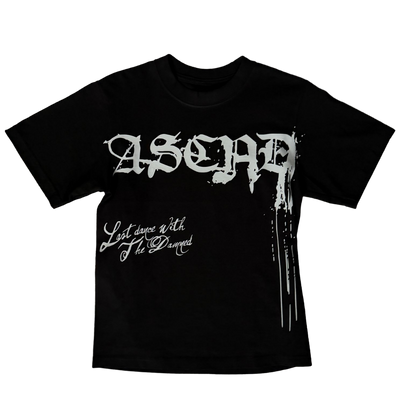 "KISSES & CORPSES" CROPPED T-SHIRT