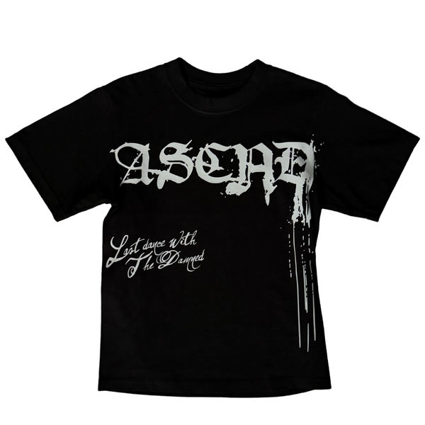 "KISSES & CORPSES" CROPPED T-SHIRT