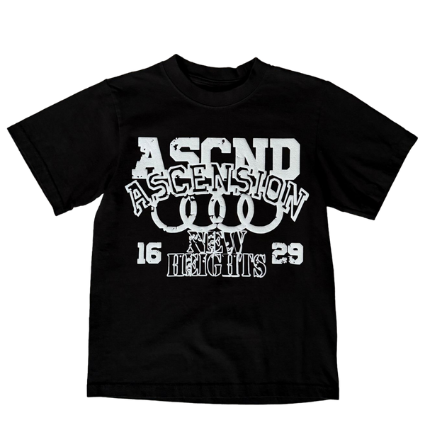 "NEW HEIGHTS" CROPPED T-SHIRT (PUFF PRINT)