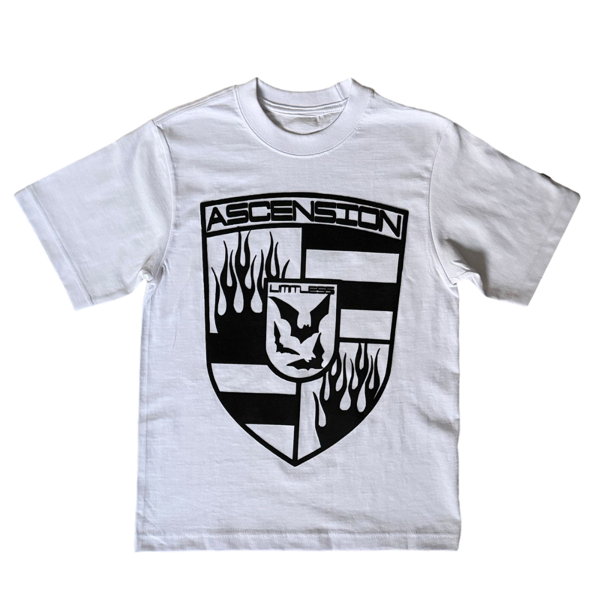 "PORSCHE" CROPPED T-SHIRT