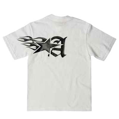 "ASCND FLAMES" CROPPED T-SHIRT